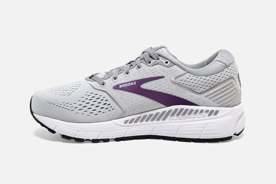 Brooks Running Shoes Womens Grey/Purple - Ariel \'20 Road - 0179-YBONX